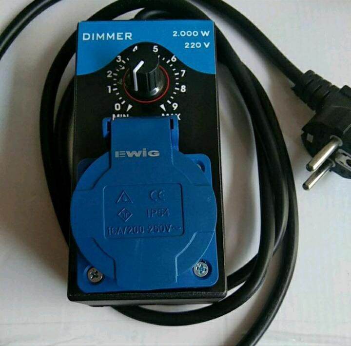 Dimmer AC 2000W Dimmer Gerinda Dimmer Pengatur Kecepatan Bor Dinamo