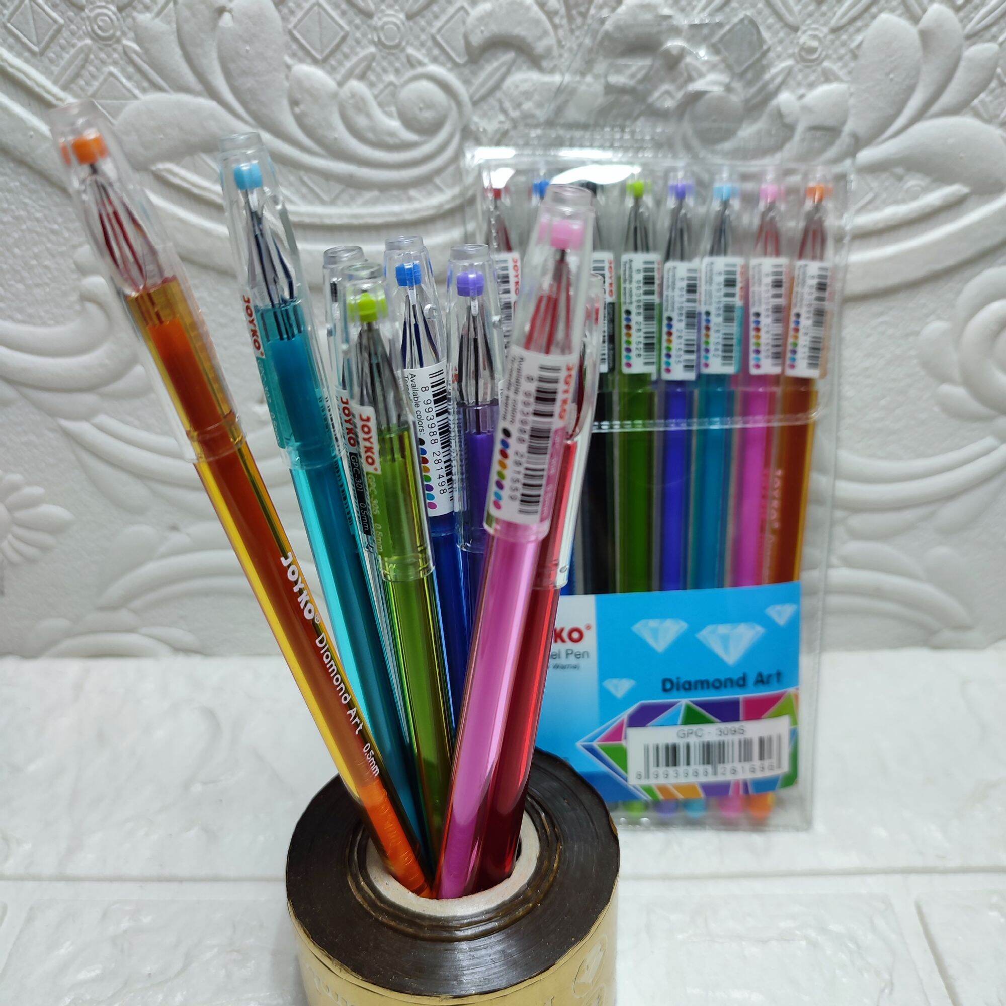 Pena Gel warna Joyko /Pulpen gel Joyko GPC-309S 8 warna