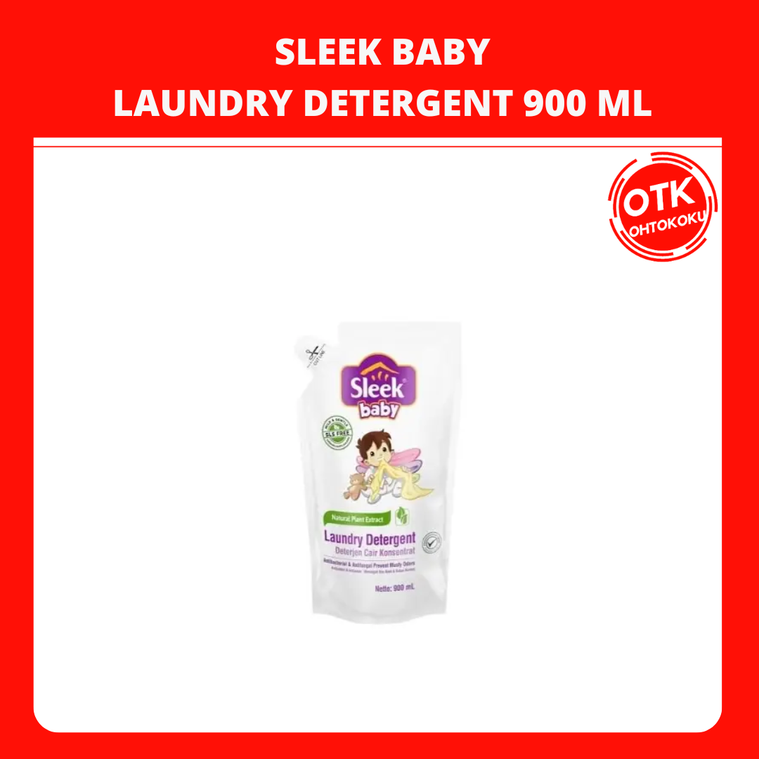 Sleek Baby Laundry Detergent Pouch 900ml | Lazada Indonesia