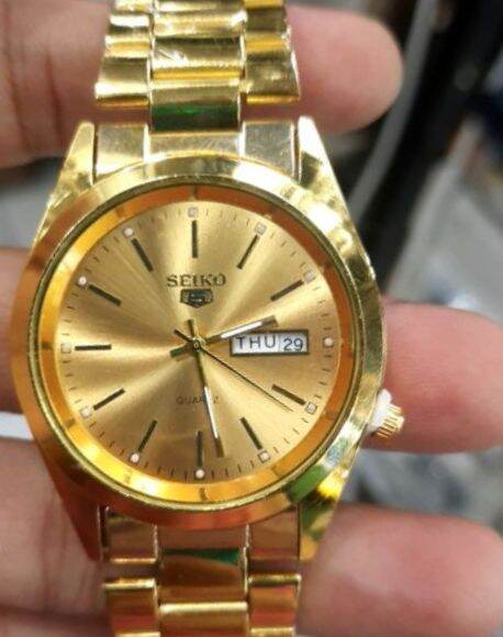 Jam seiko cheap gold