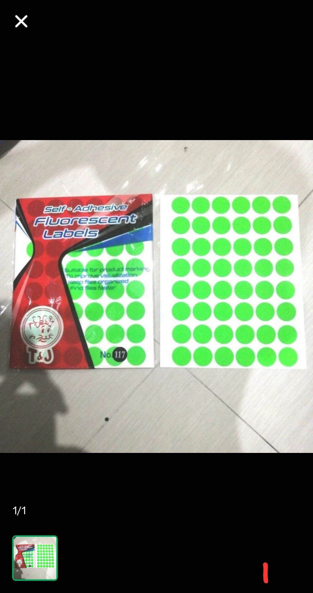 Label sticker bulat 117 Tom Jerry diameter 22 mm hijau | Lazada Indonesia