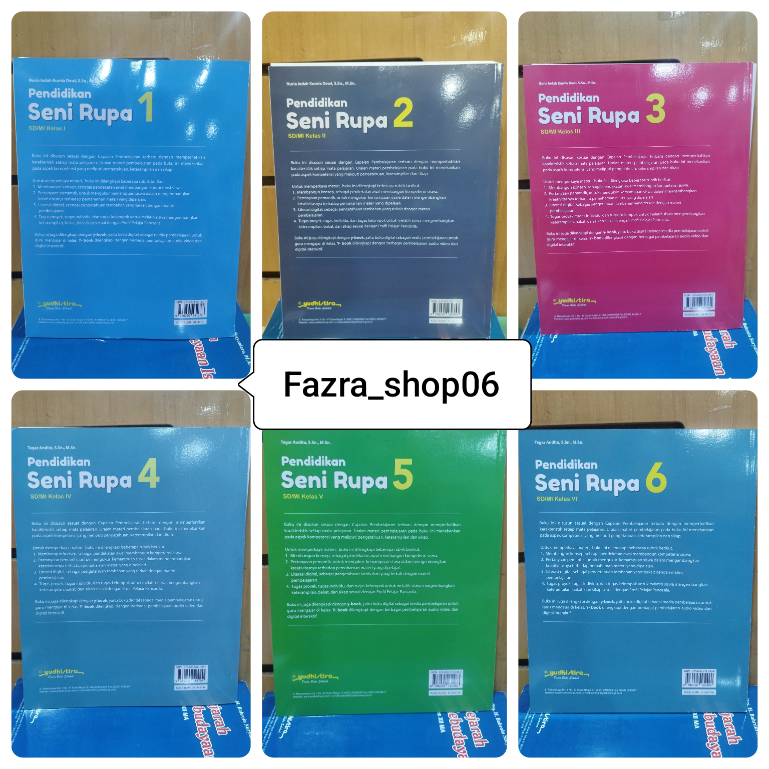 Buku Pendidikan Seni Rupa REVISI sd mi kelas 1 2 3 4 5 6 Kurikulum ...