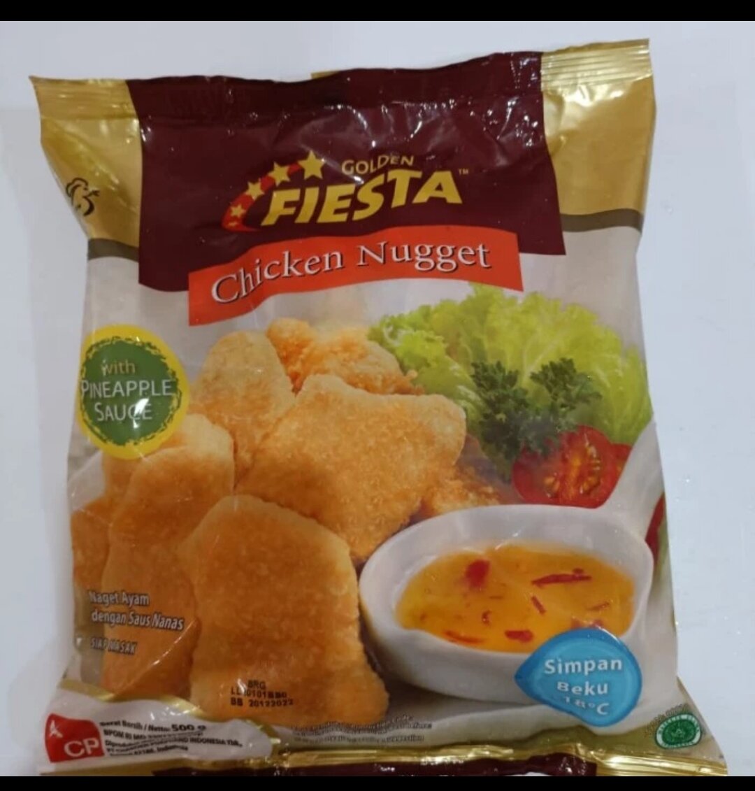 Fiesta Golden Chicken Nuggets Grm Lazada Indonesia