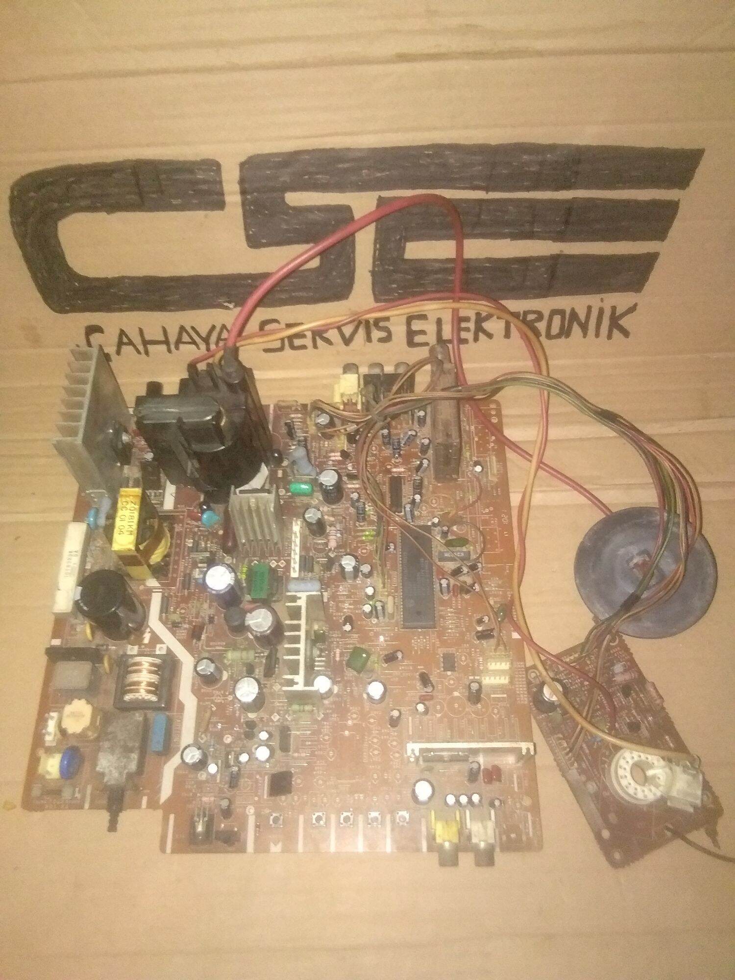 mesin tv sharp 21 inch normal tinggal pasang | Lazada Indonesia