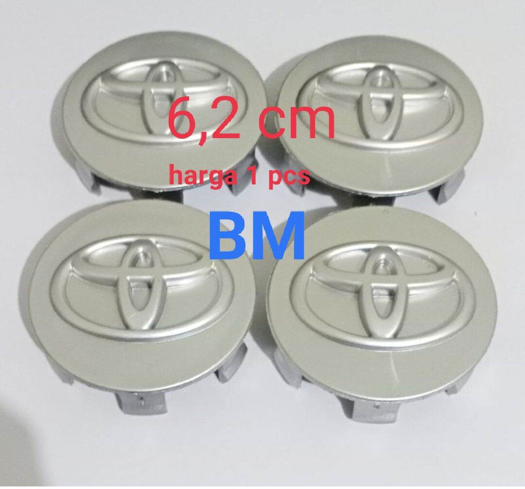 DOP RODA tutup velg as ring 15 INNOVA (harga 1 pcs ) silver Harga 9,400 rupiah*Gratis Ongkir