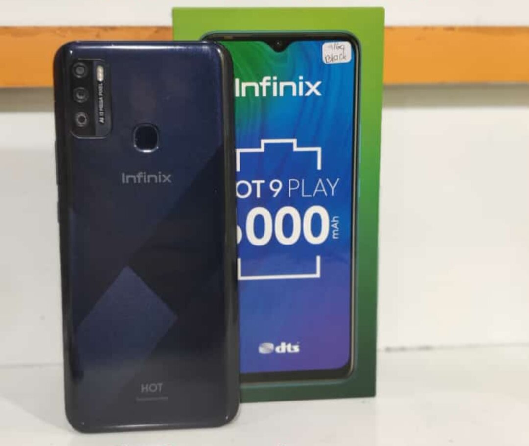 second infinix hot 9 play 4/64 fullset normal Harga 1,349,000 rupiah*Gratis Ongkir