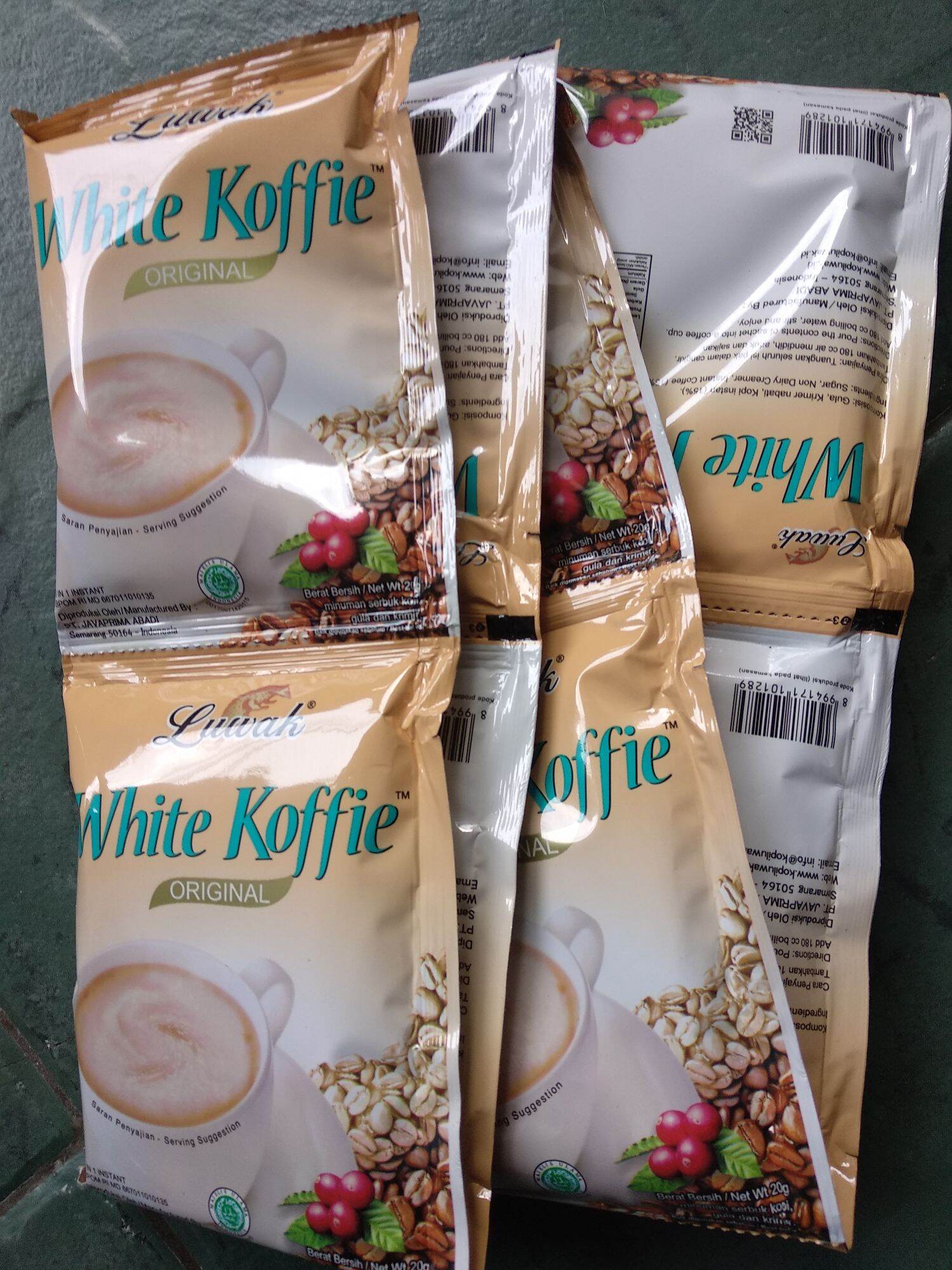 Kopi Luwak White Koffie Original Renceng Lazada Indonesia