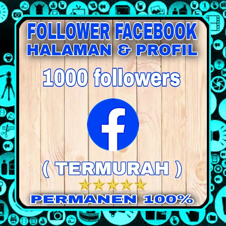 FOLLOWERS FACEBOOK FANSPAGE & PROFIL PERMANEN COCOK UNTUK MONETISASI Harga 3,500 rupiah*Gratis Ongkir