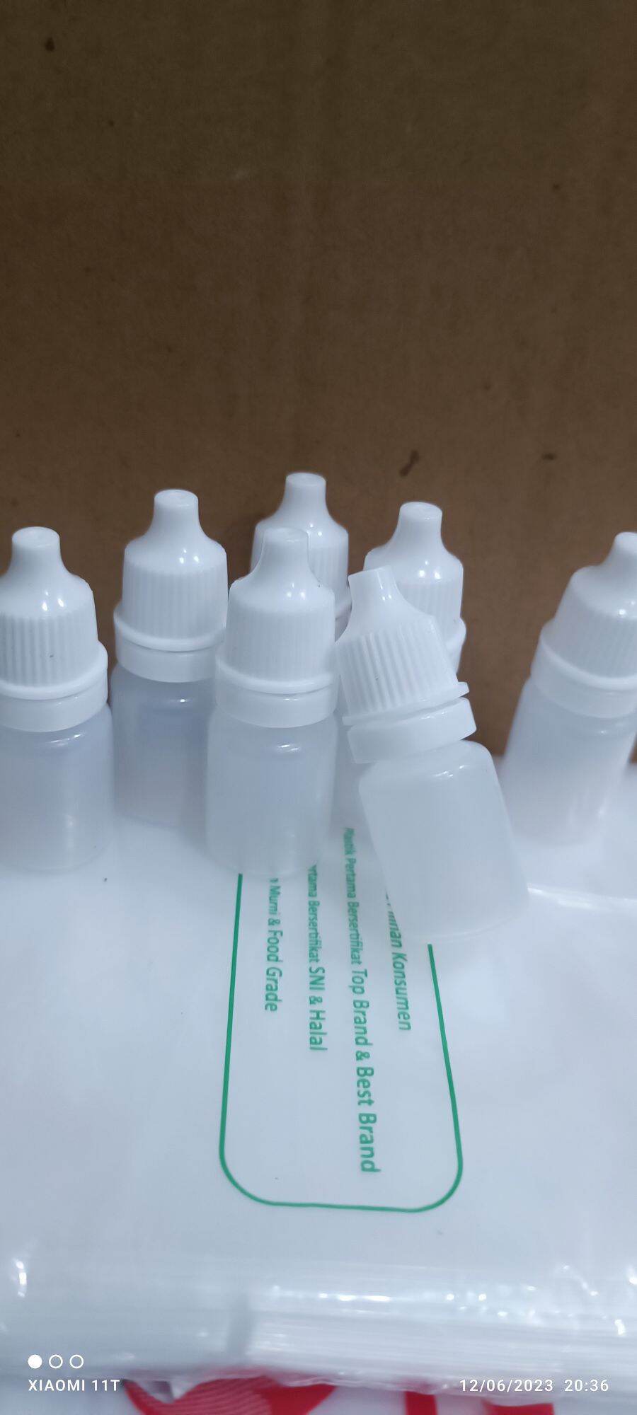 botol tetes 5ml untuk repack tinta Harga 1,000 rupiah*Gratis Ongkir