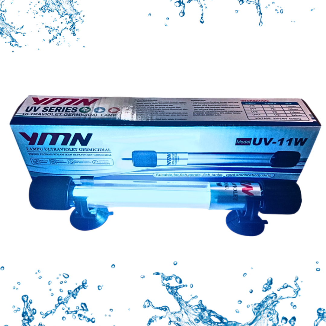 Lampu anti bakteri lumut YMN UV 11watt