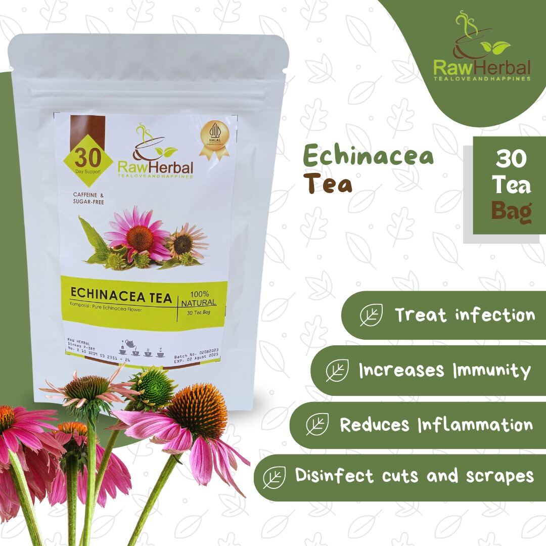 Echinacea Tea Echinacea Purpurea / Purple Coneflower (30 Tea Bag