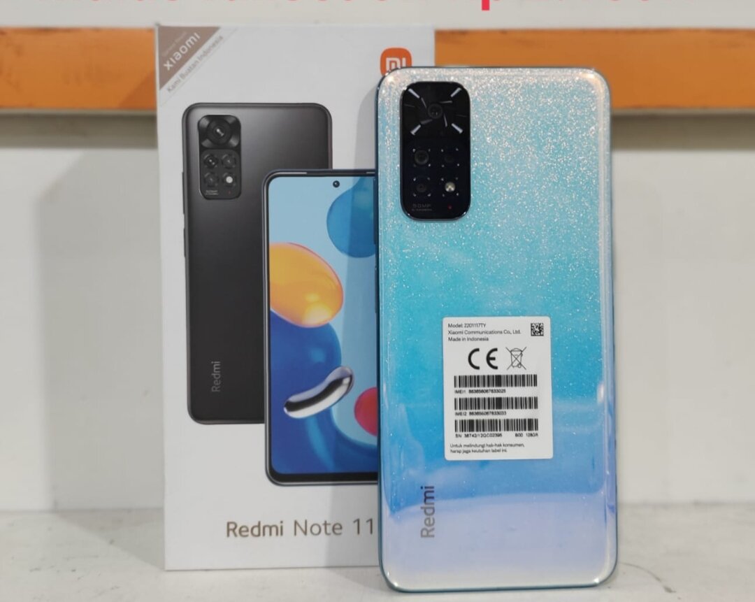 second redmi note 11 6/128 lengkap normal Harga 2,279,000 rupiah*Gratis Ongkir