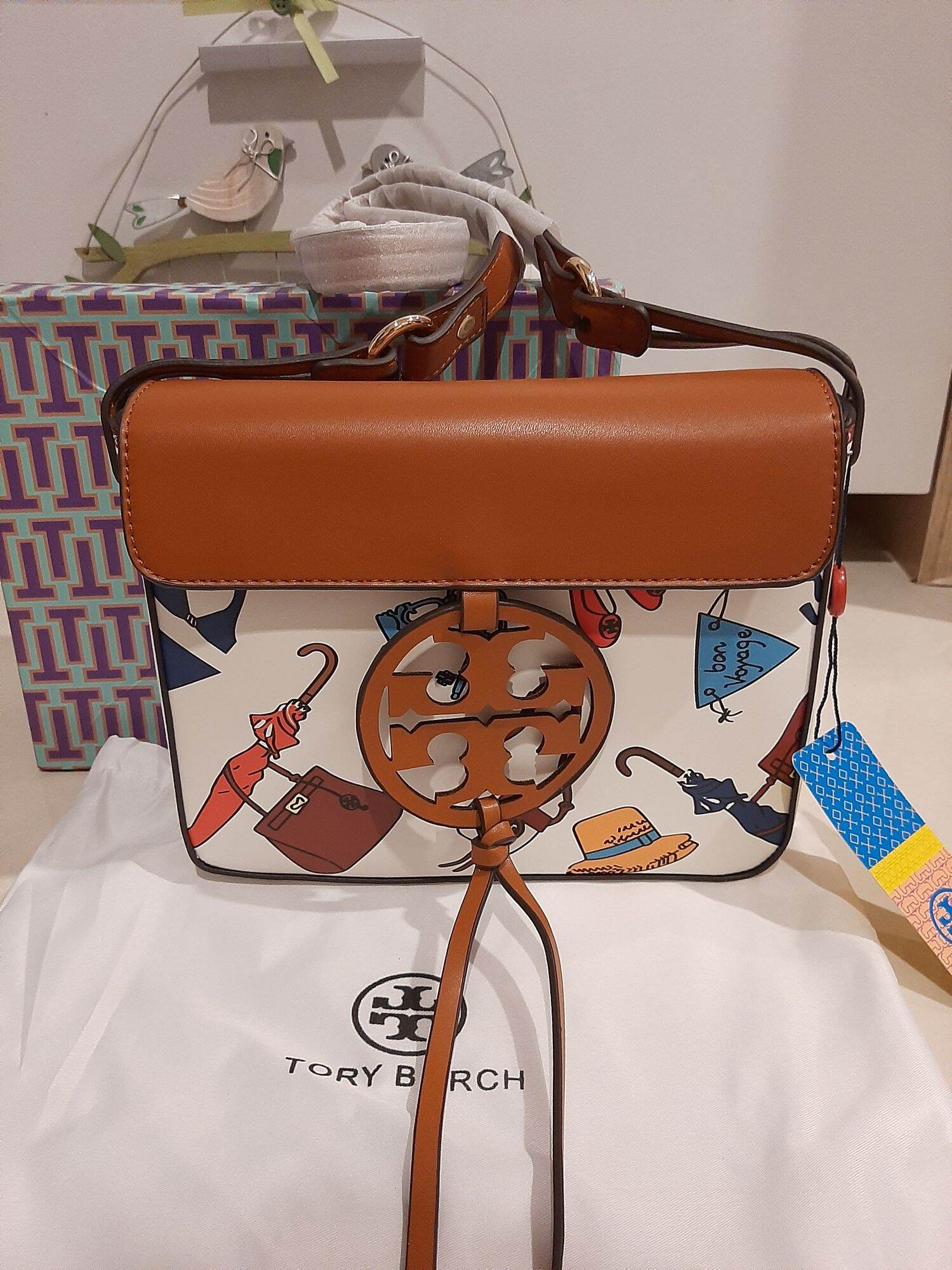 Jual TBB152 Tas Selempang Bahu Tory Burch Speedy Bag Cewek Sling