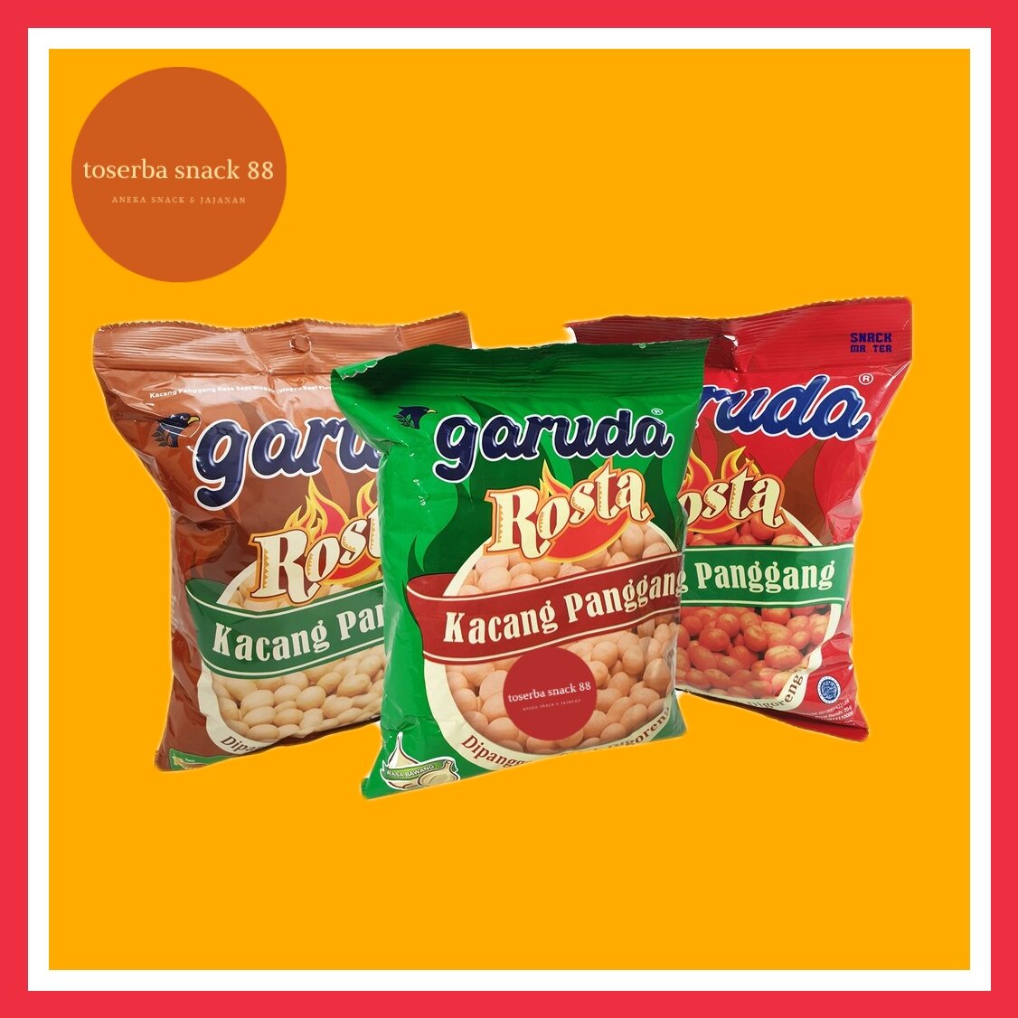 Garuda Rosta Kacang Panggang Garuda 12 Gram Lazada Indonesia