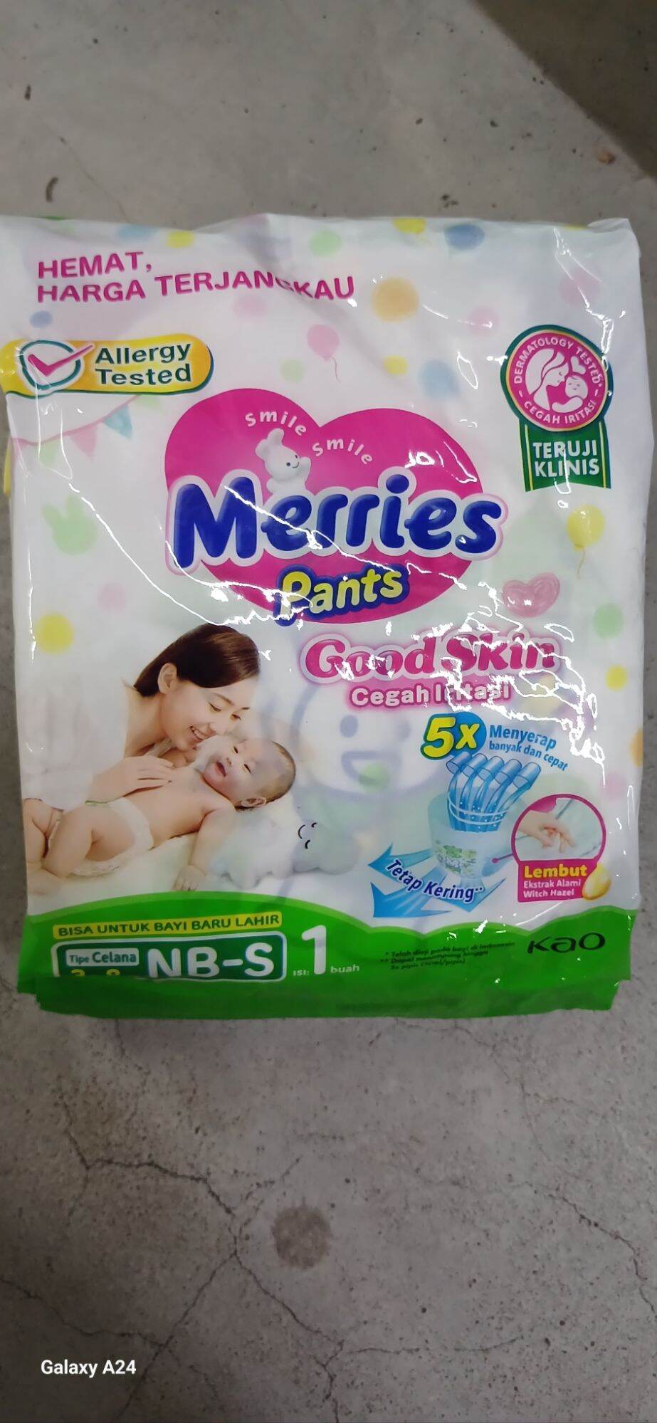 Merries Renceng Merries Pants NB-S 3-8kg Kemasan renceng Jual eceran Harga Murah ...