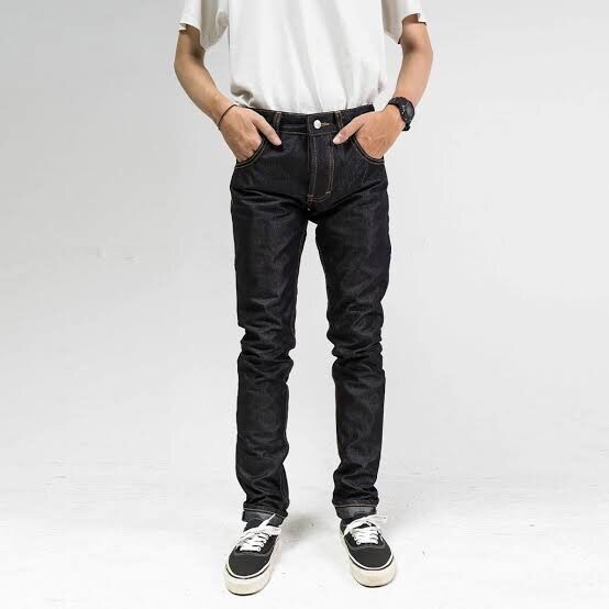 Celana denim selvedge raw 15,5oz 