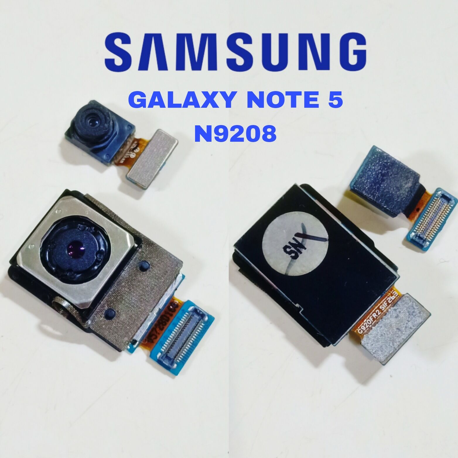 Samsung Note N9208 kamera depan belakang original copotan jernih