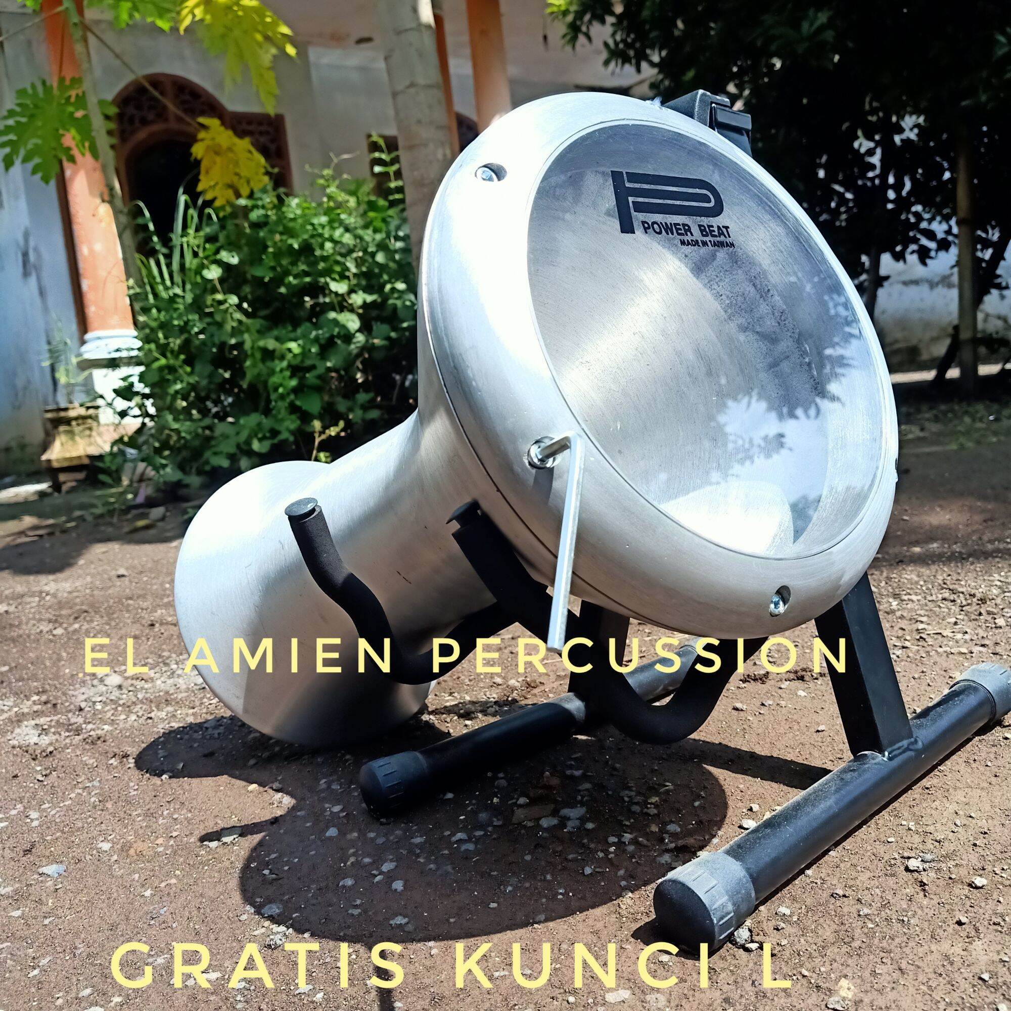 DARBUKA MENTAH ORIGINAL 8 INC TANPA TAS