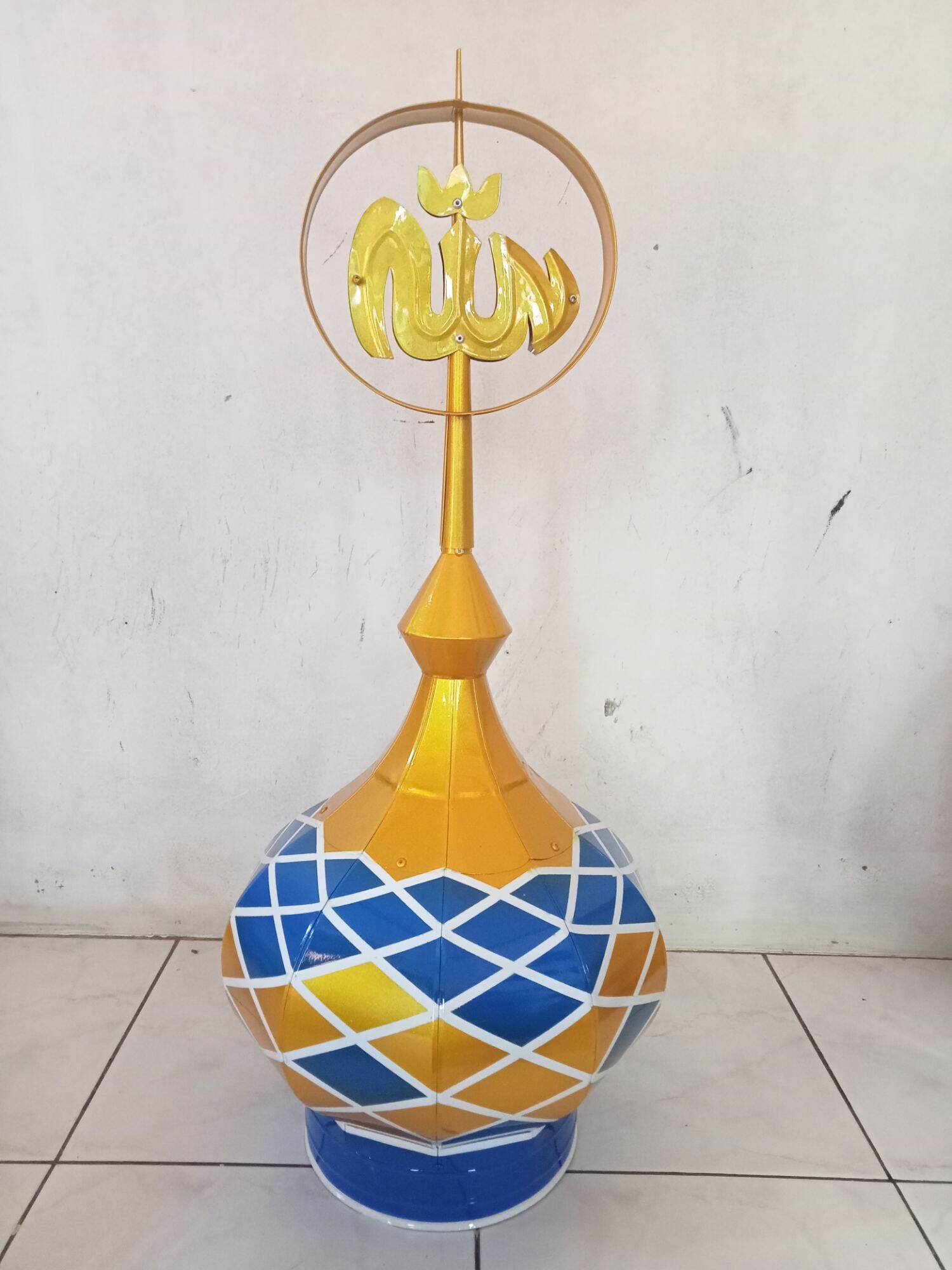 Kubah masjid/kubah mushola/kubah kecil dekoratif 30 cm