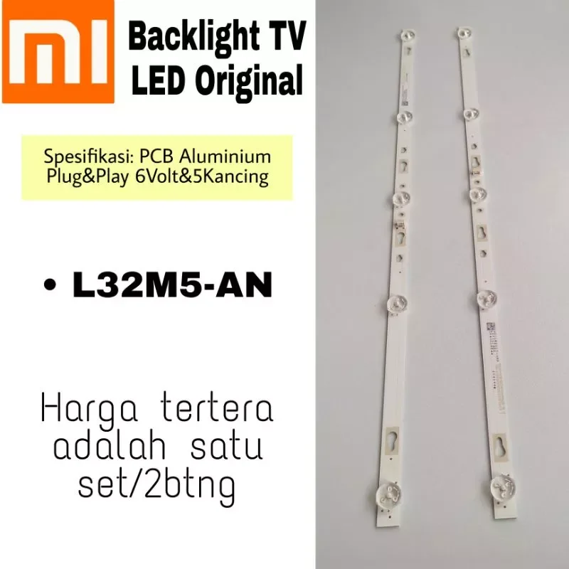 BACKLIGHT SMART TV LED XIAOMI L32M5-AN ORIGINAL | Lazada Indonesia