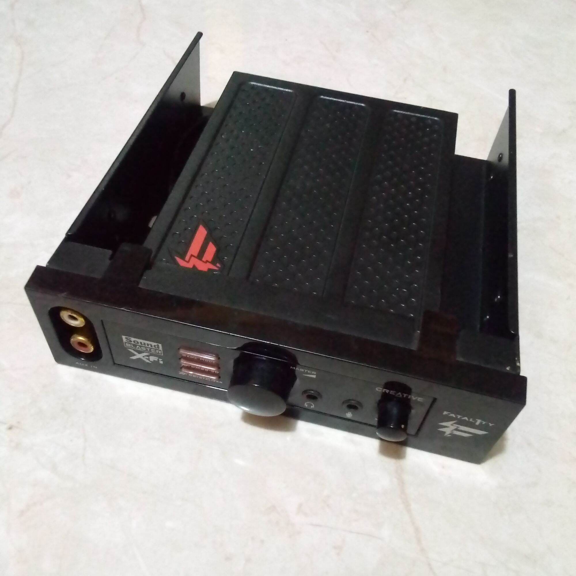 PANEL SOUND BLASTER X-FI CREATIVE LABS FATAL1TY SB1110 BEKAS GARANSI