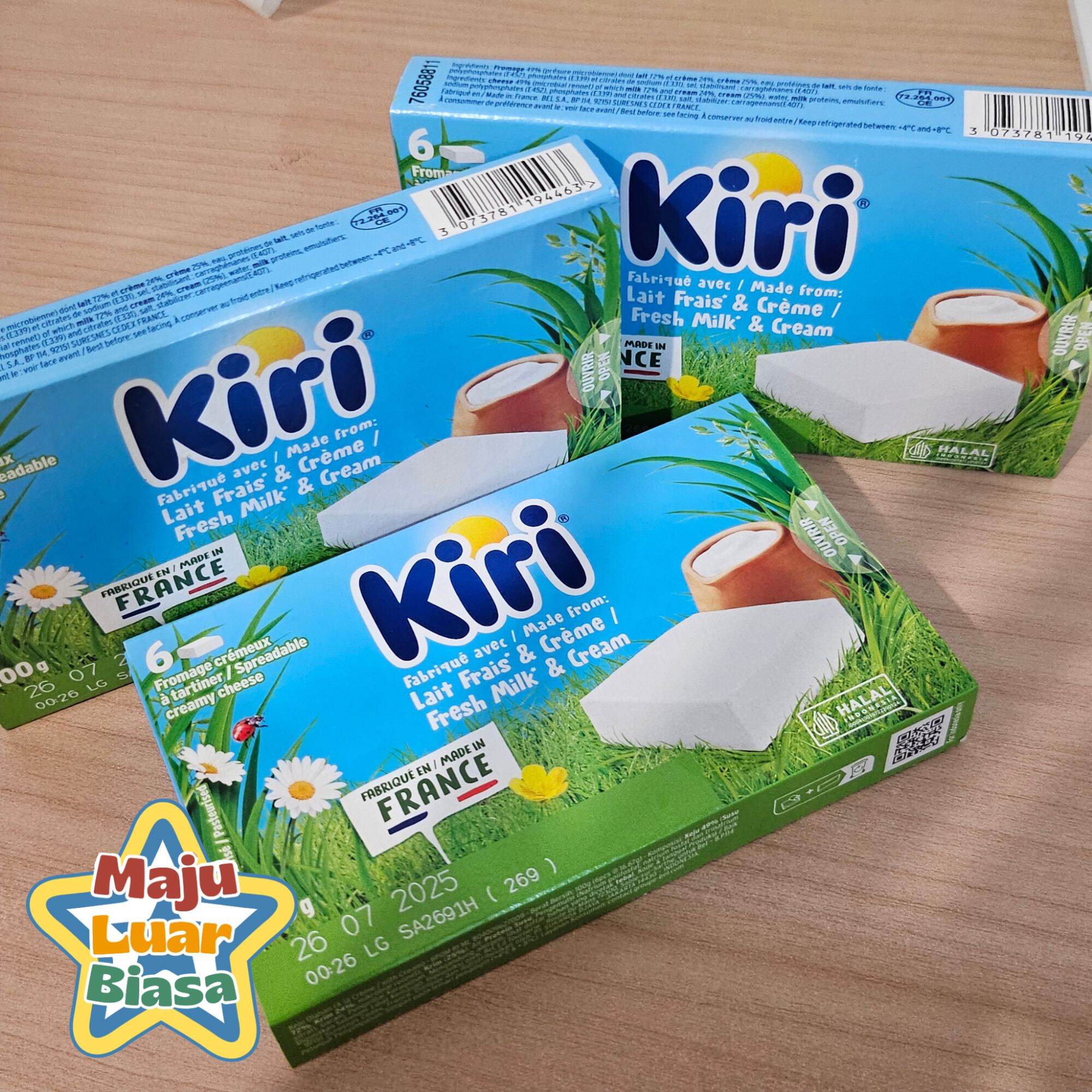 KIRI Cheese Cream / Keju Krim MPASI dan BB booster
