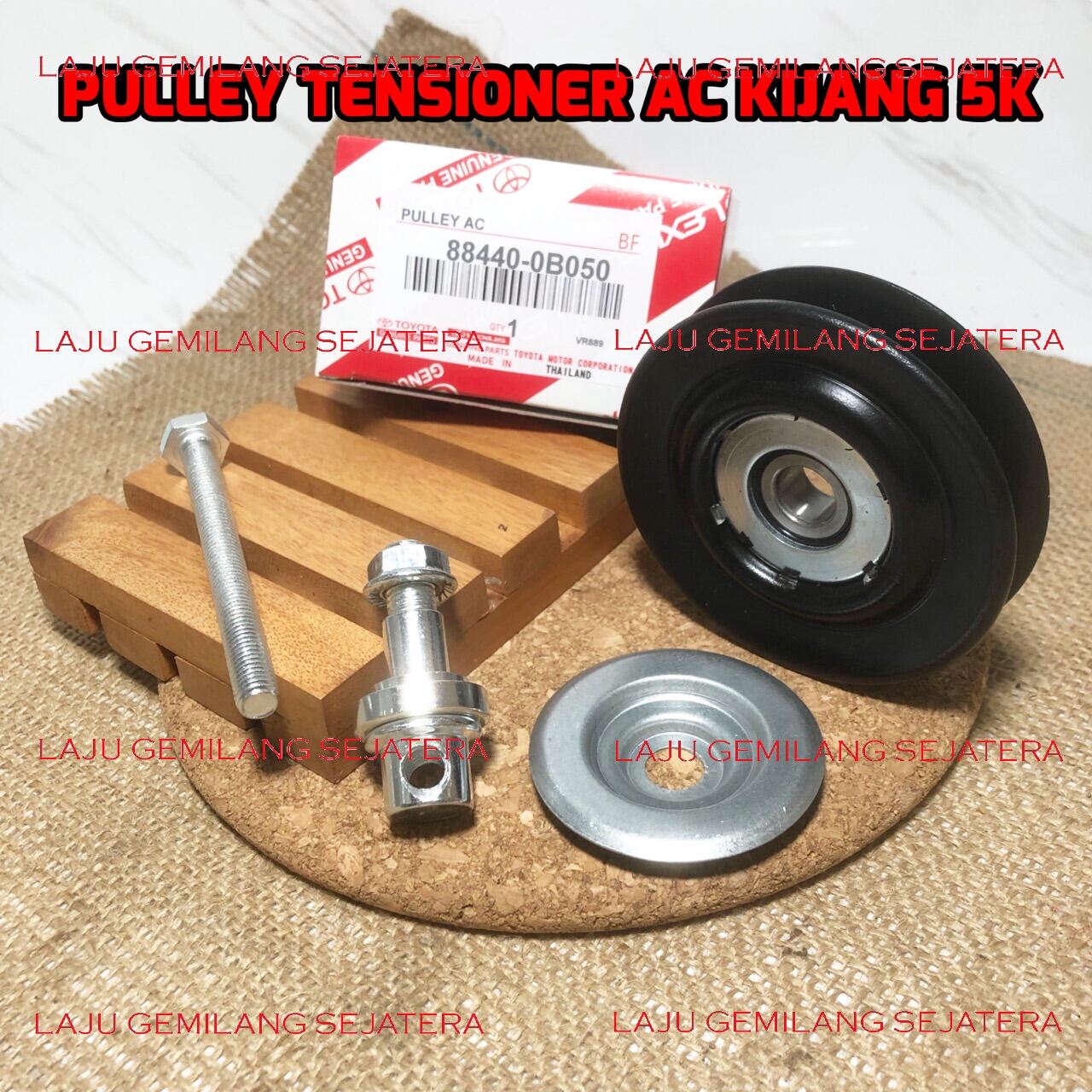 PULLY TENSIONER PULLY AC PULLEY IDLE AC KIJANG SUPER 5K Lazada Indonesia