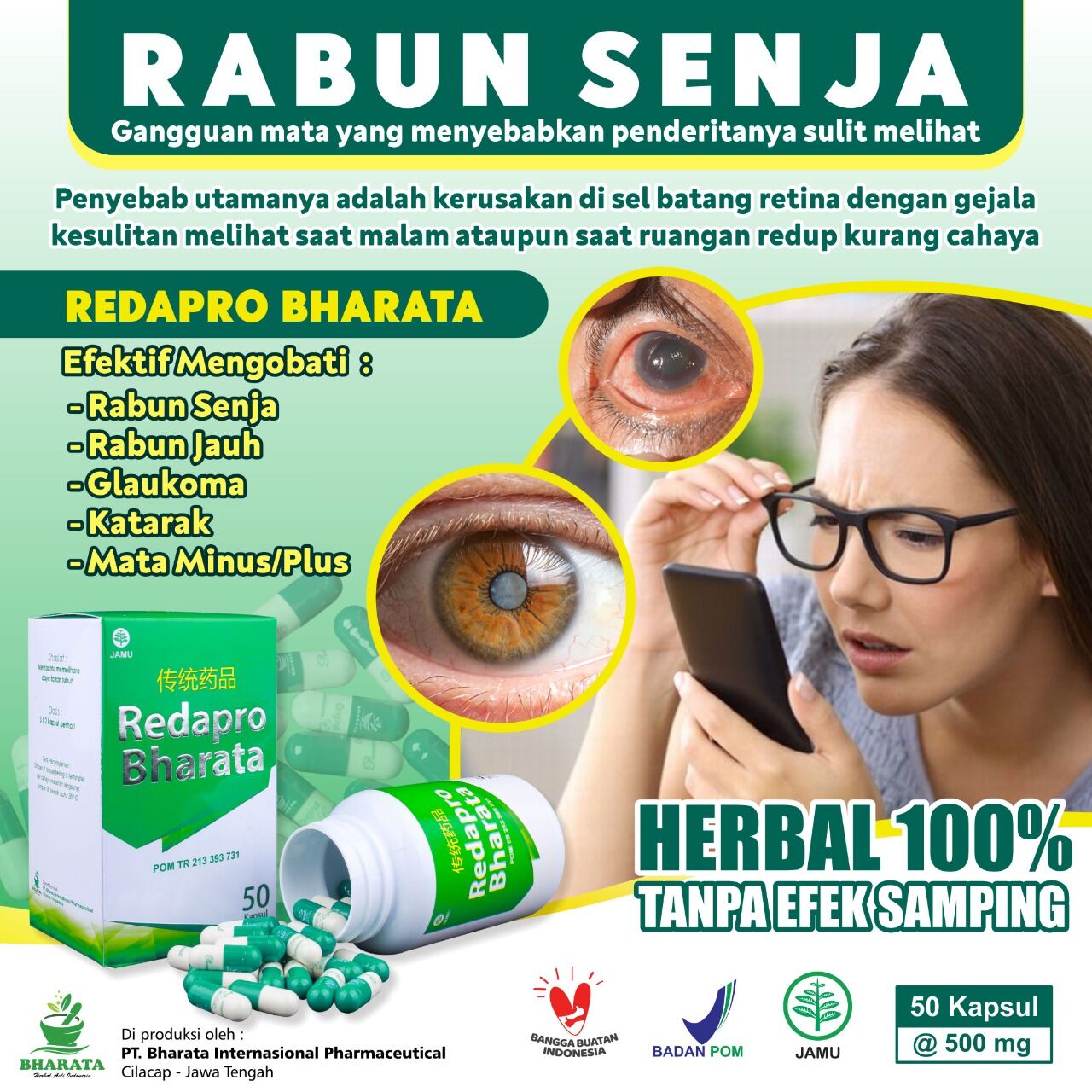 Obat Katarak Obat Rabun Senja Obat Rabun Jauh Paling Ampuh Lazada