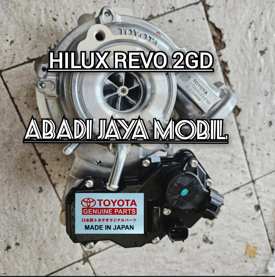 TURBO CHARGER TURBO CAS HILUX REVO NEW 2GD FORTUNER VRZ 1GD 2GD 17201-11110 Harga 6,000,000 rupiah*Gratis Ongkir