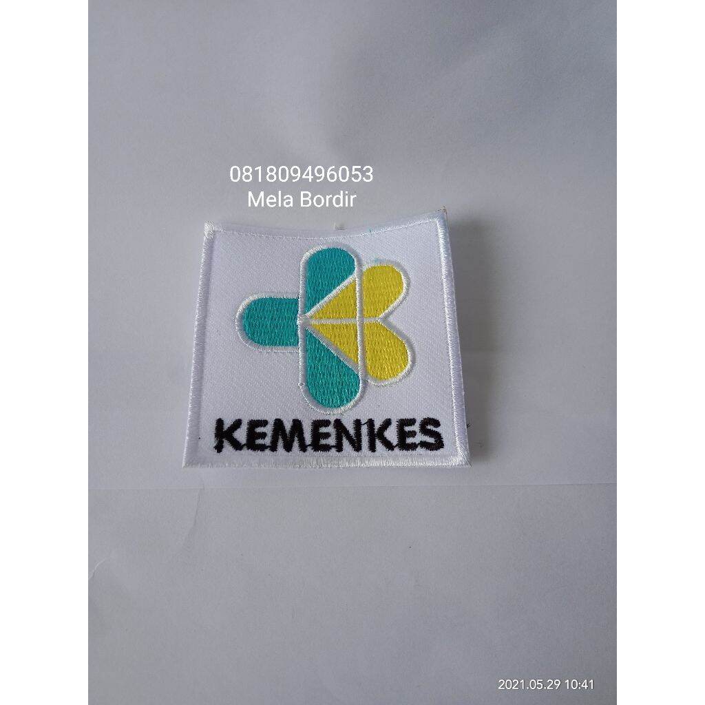 Logo Kemenkes Bordir Lazada Indonesia 1907