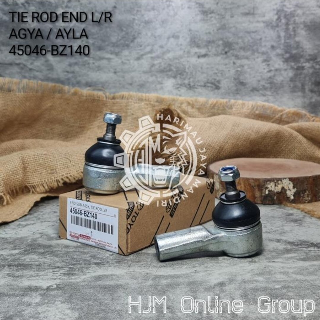 TIE ROD TEROT PENDEK AGYA AYLA 1 SET KANAN KIRI Harga 141,900 rupiah*Gratis Ongkir