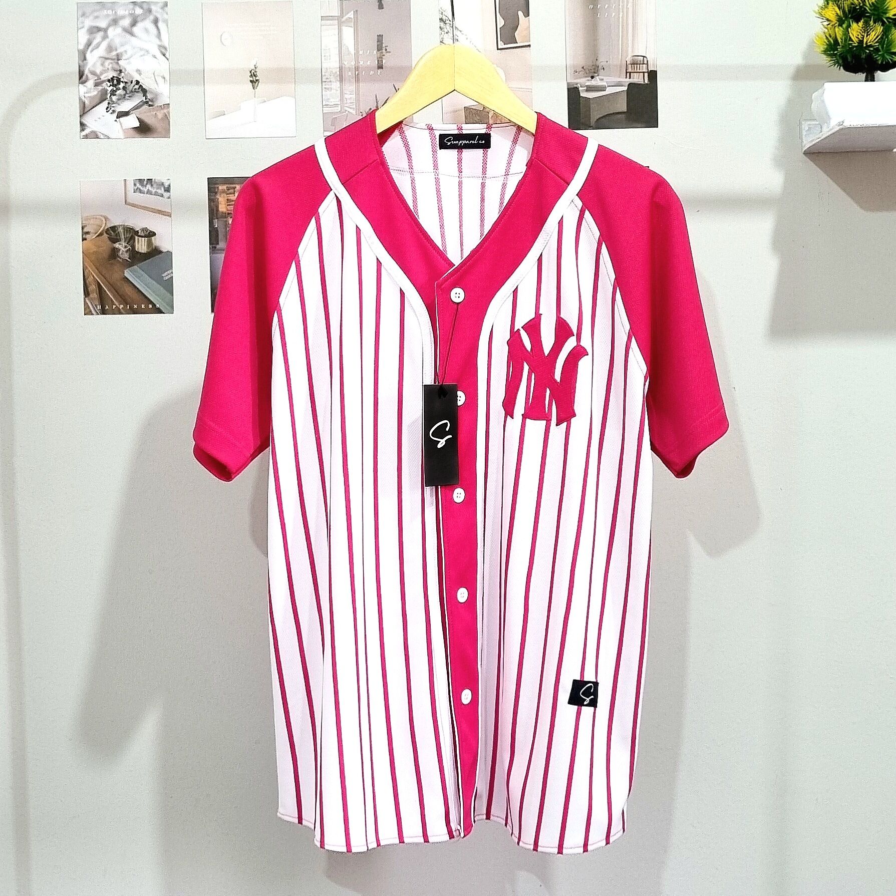 Majestic - Baju Baseball Dodgers Salur