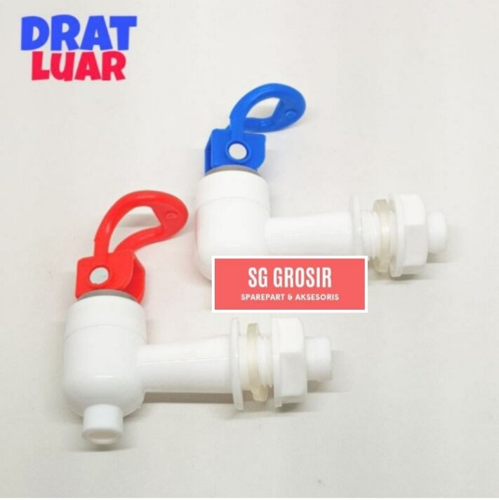 Kran Miyako Dispenser Drat Luar Kran Plastik Harga Sepasang