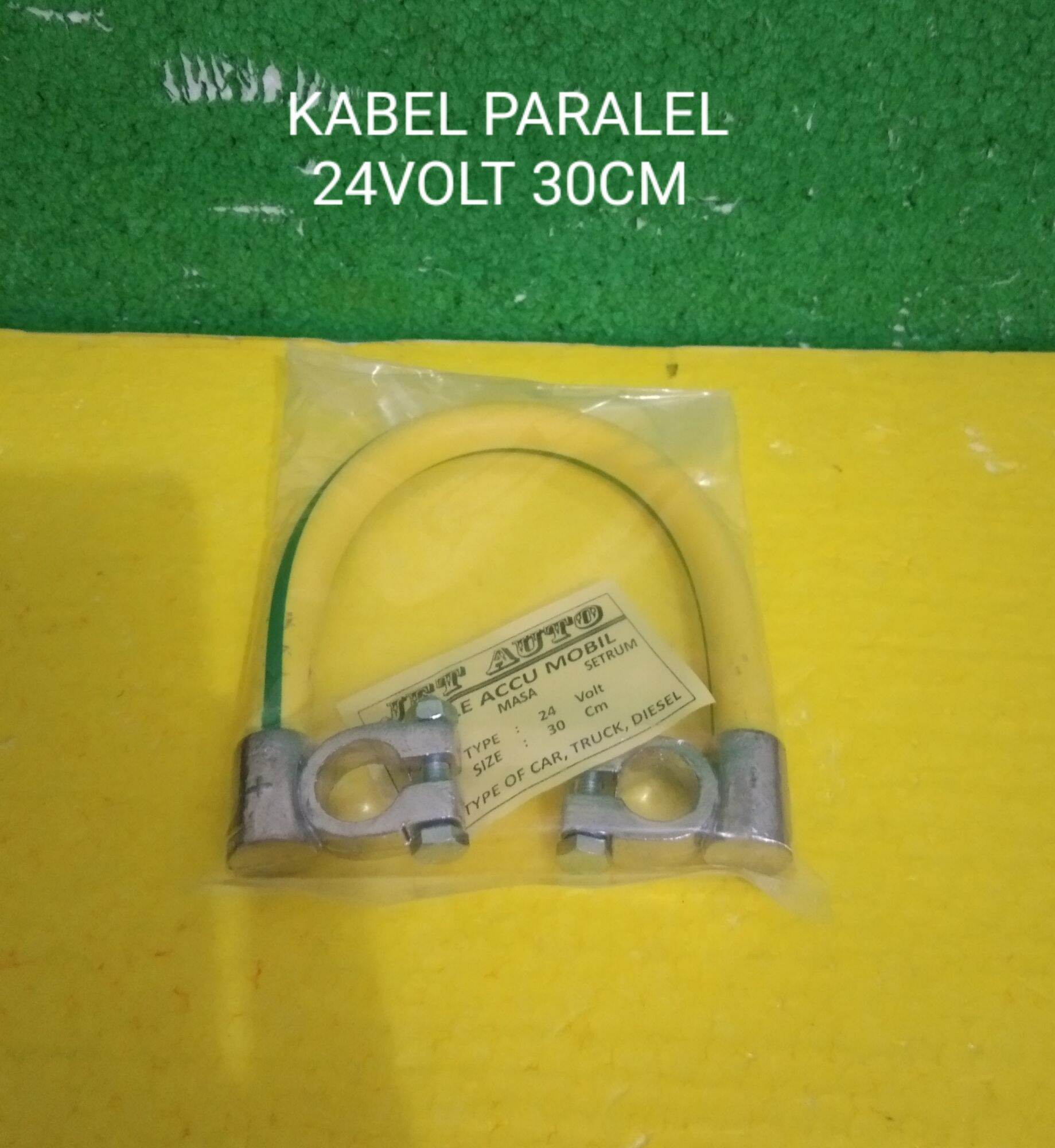 Kabel Paralel 24volt 30 Cm Baut Aki Dobel Lazada Indonesia