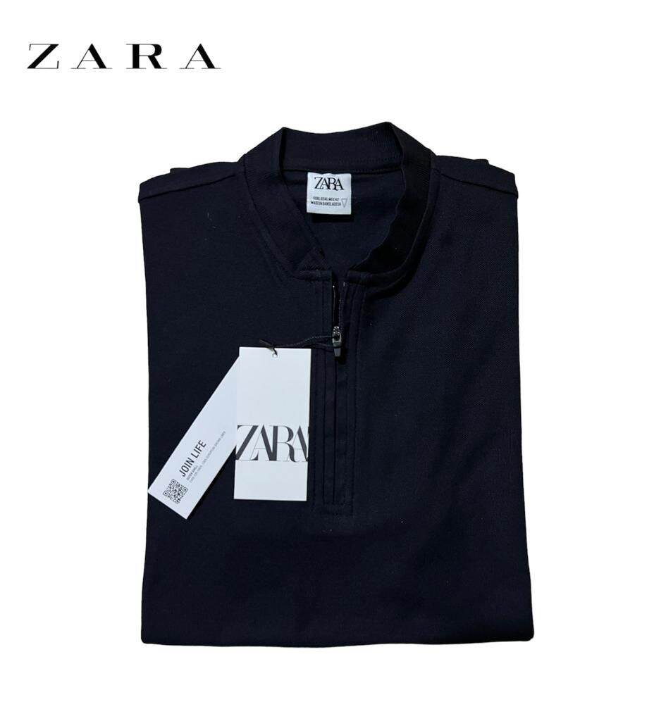 Baju Kaos Polo Zara krah kerah Shanghai polo shirt berkerah pria