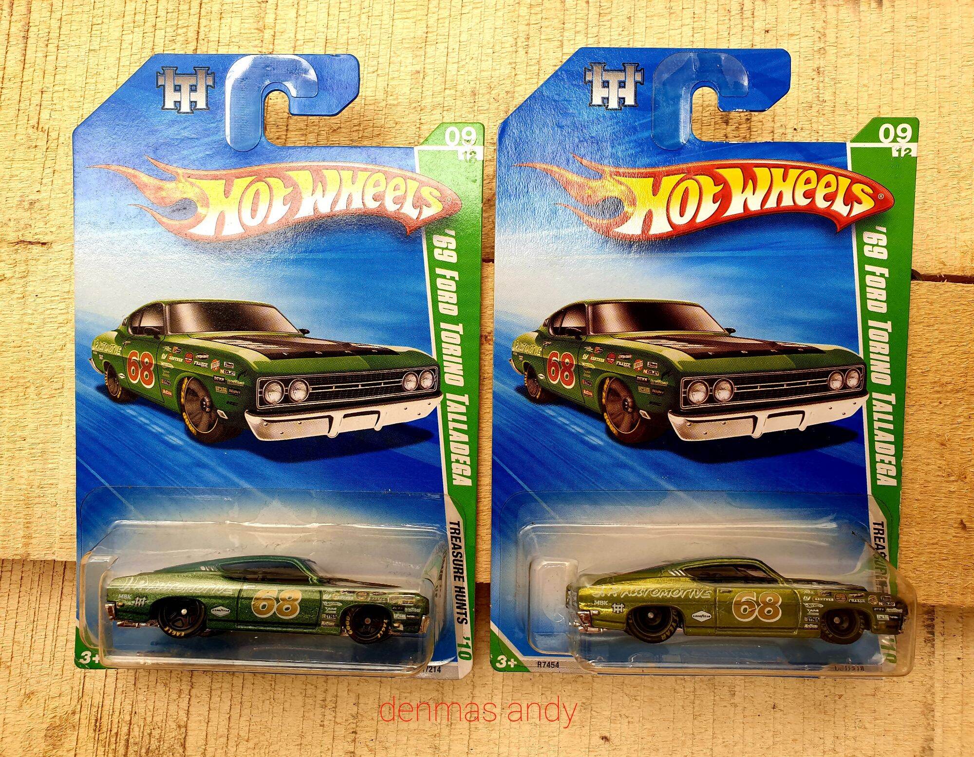 Hot wheels 69 ford cheap torino talladega treasure hunt