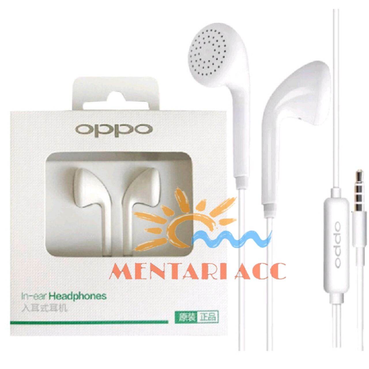 Headset Handsfree OPPO Realme C1 C2 MH133 High Quality Earphone