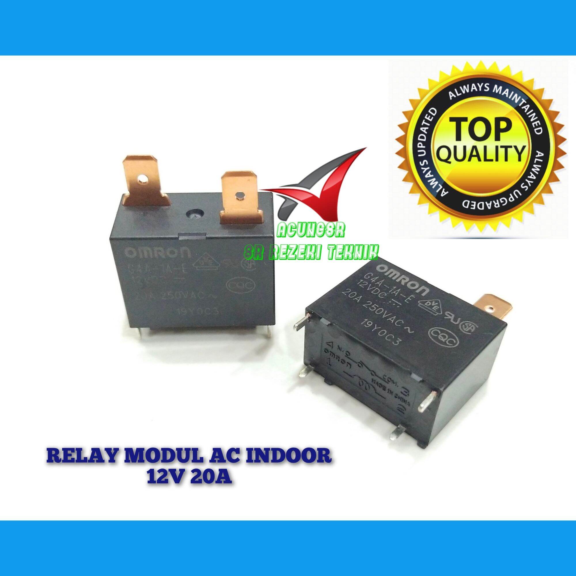 Relay Modul ac INDOOR multi 20A 12V Lazada Indonesia