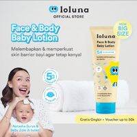 Loluna face and body baby lotion krim pemutih kulit bayi untuk muka dan badan krim untuk newborn isi 80 ML