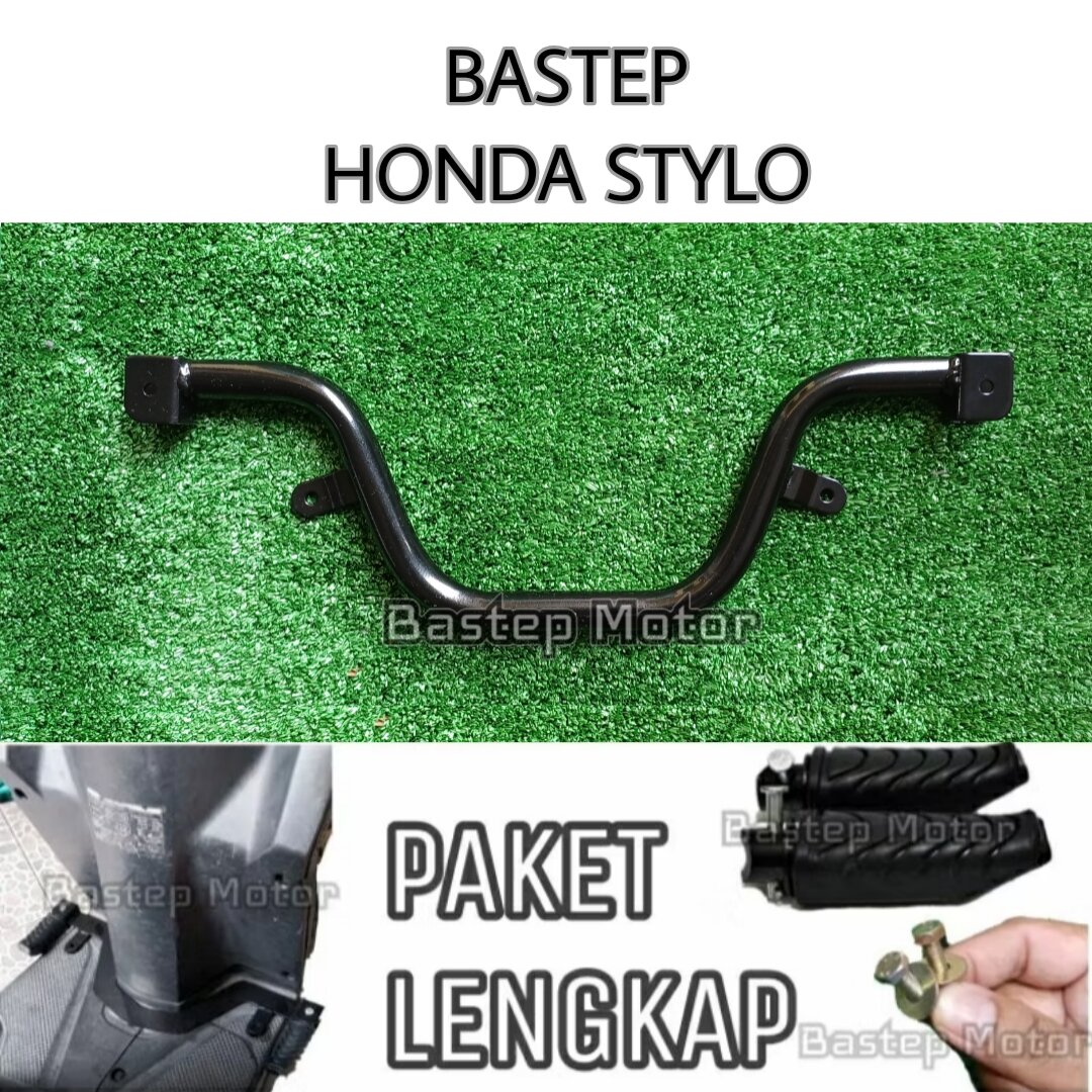 Honda Stylo Fullset Front Footstep Bastep Footstep Just Install Harga 47,000 rupiah*Gratis Ongkir