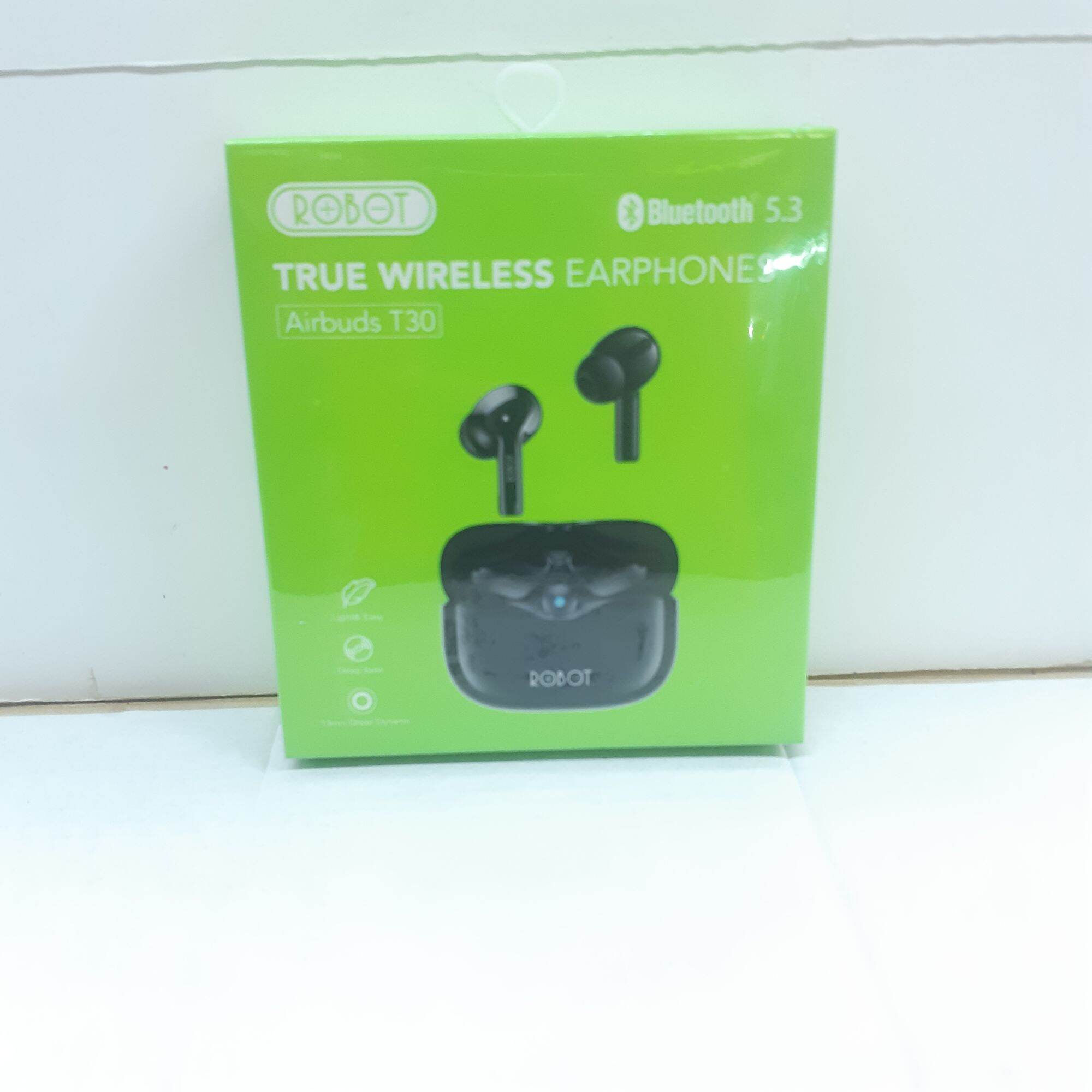ROBOT Headset Bluetooth T30 Earphone Bluetooth 5.3 Airbuds True