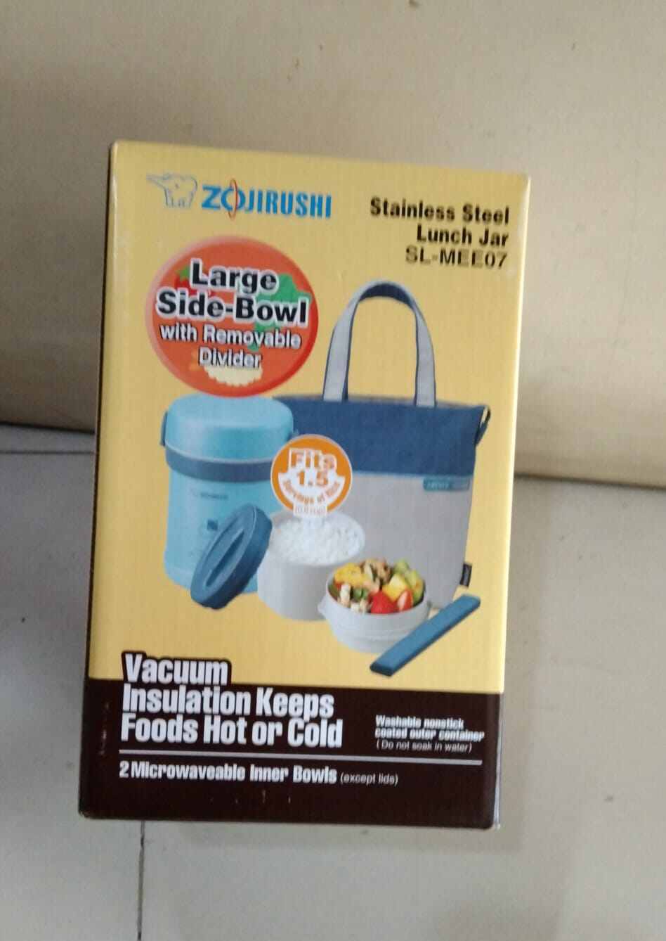 ZOJIRUSHI SL MEE07 STAINLESS STEEL LUNCH JAR Lazada Indonesia