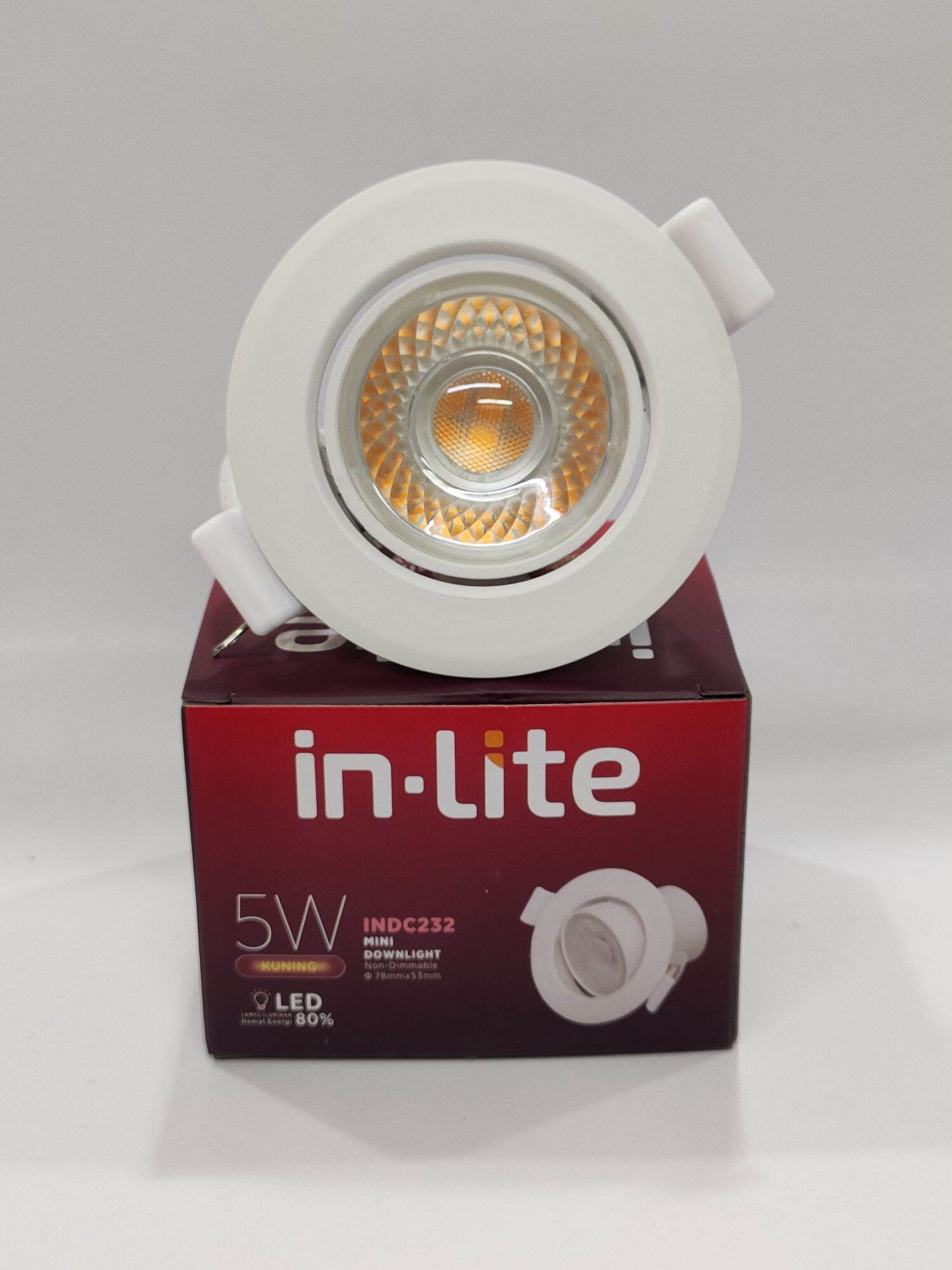 Lampu Downlight / Mini Downlight 5w INDC232 Inlite Lazada Indonesia