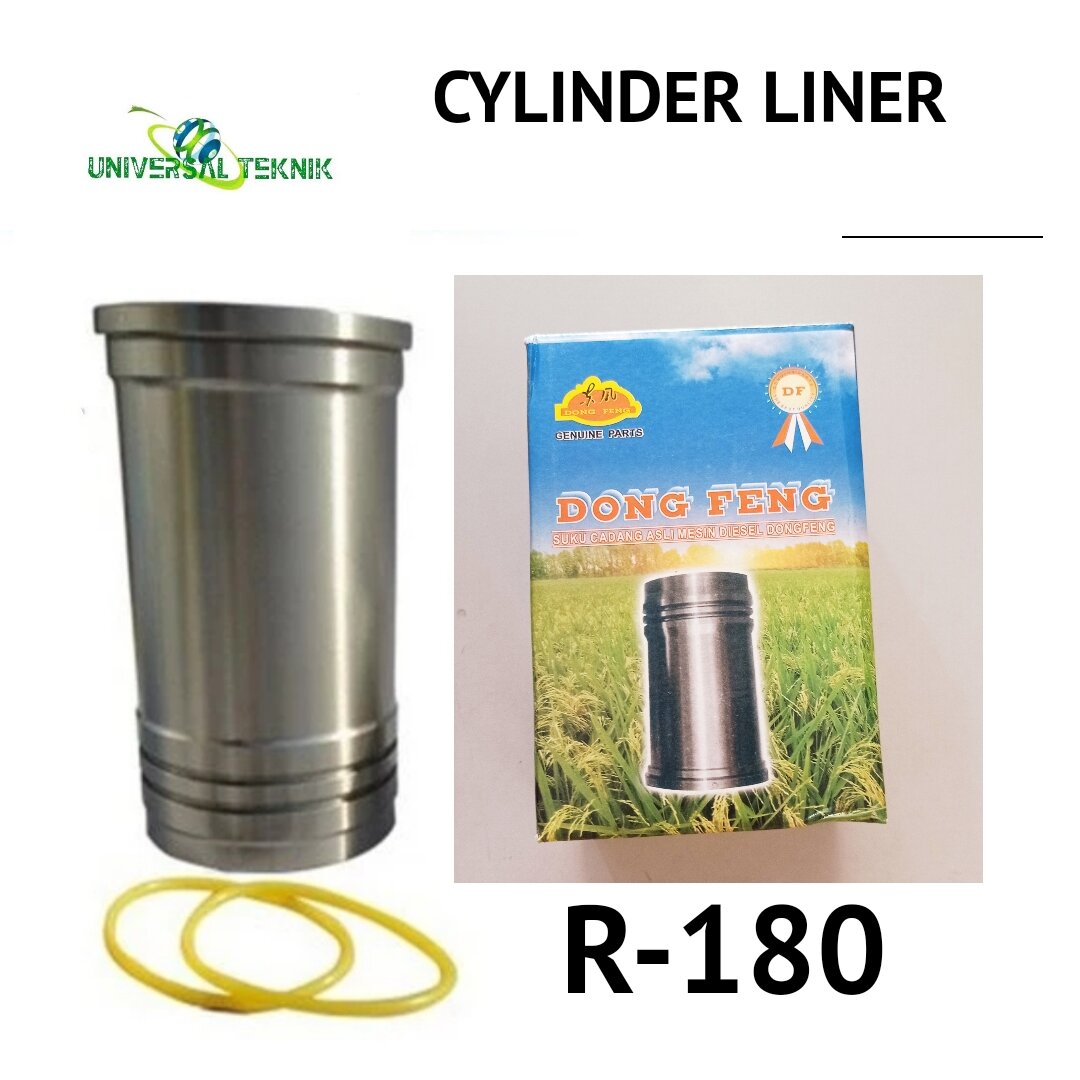 CYLINDER LINER VORING BORING DONGFENG R180 / 8PK dan R175 Lazada