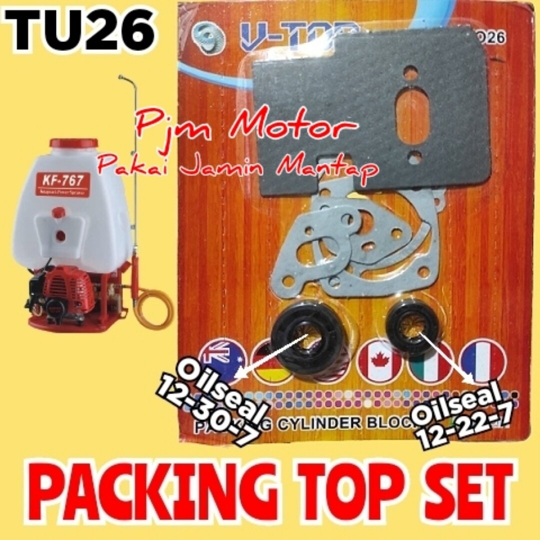 Paken Kit Tu26 Paking Komplit Plus oil seal Gasket full kit Packing Paken komplit ...