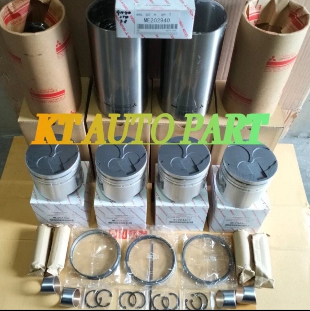 LINER KIT LINER SET BORING KOMPLITE TRITON 2.8 KB7T 4M40 ORIGINAL ...