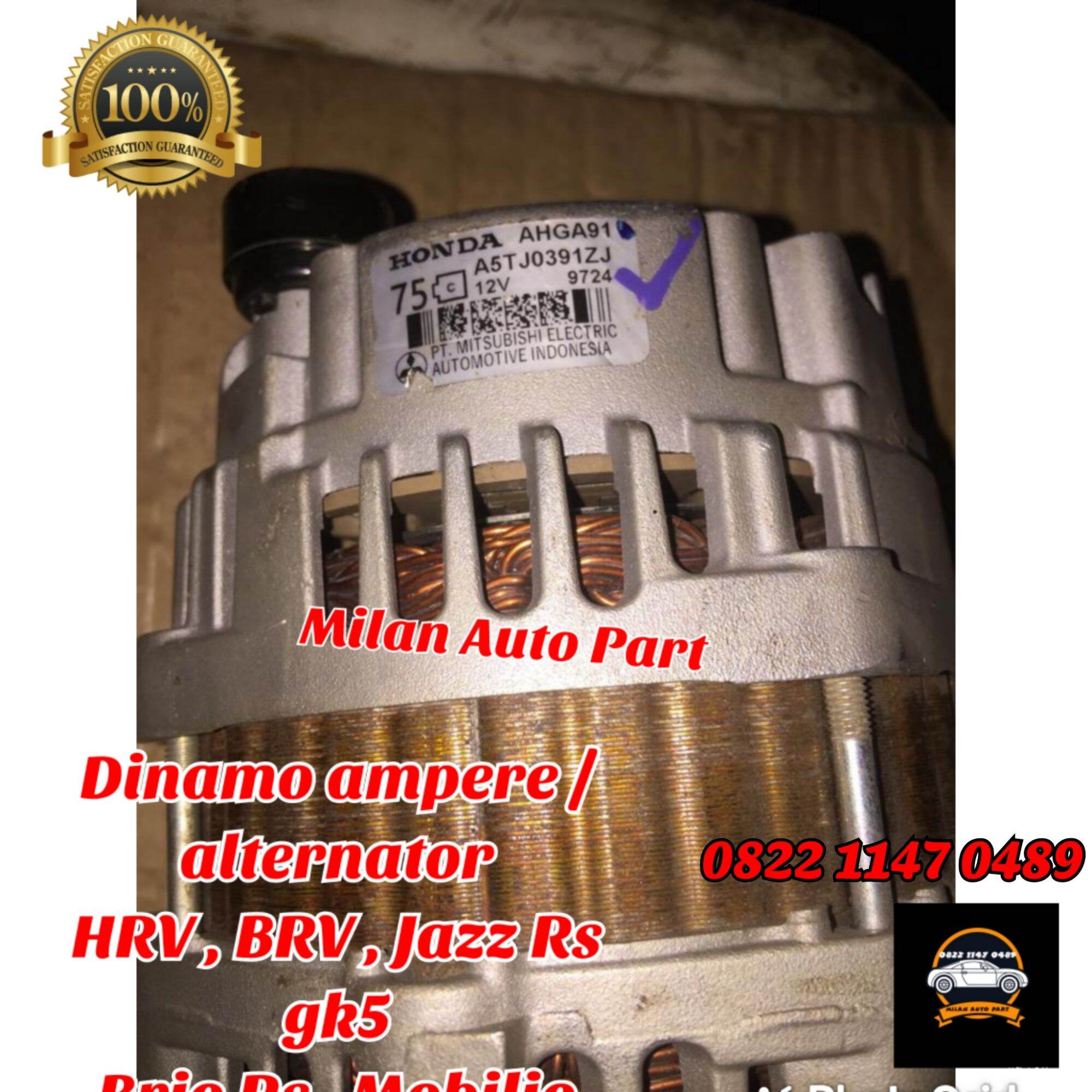 alternator dinamo ampere Honda Brio Jazz Rs gk5 BRV HRV Mobilio