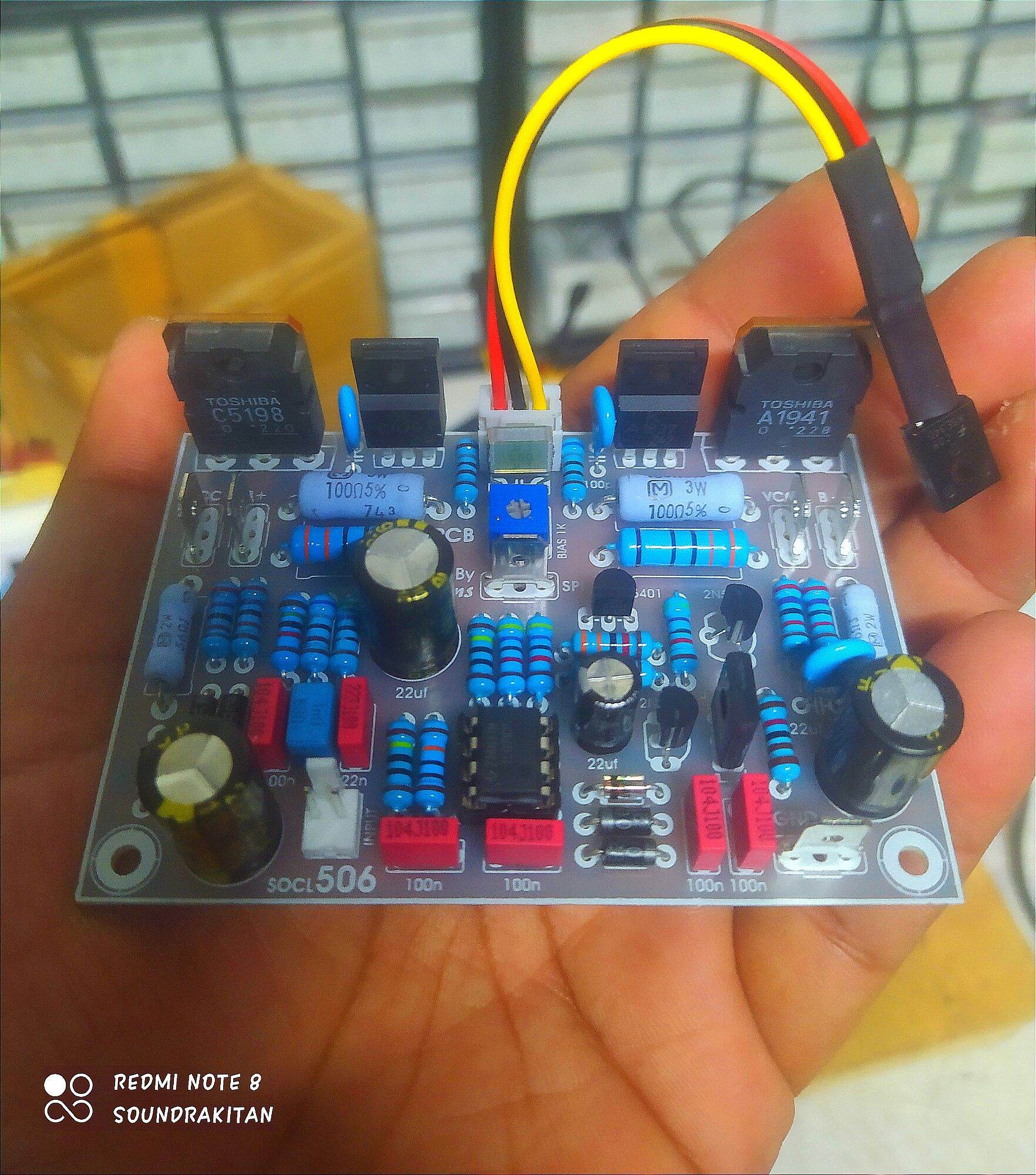 Driver amplifier socl 506 super bias servo komponen istimewa | Lazada