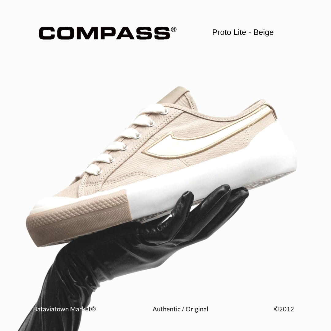 Sepatu Compass Proto Lite - Beige