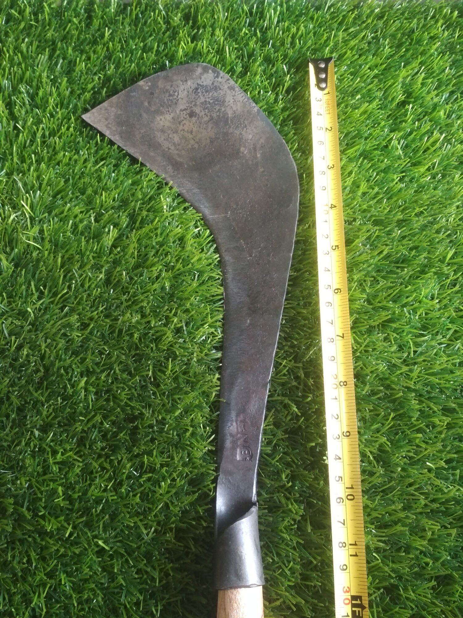 Parang kebun baja asli parang oyos pemotong rumput kebun bahan baja ...